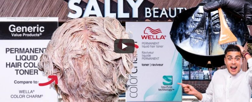 Using Wella Color Charm Toner VS. Generic Value Toner In T28
