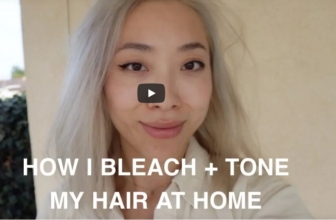 Bleaching/Toning Using Wella T10 Pale Blonde On Hair (Platinum Blonde)