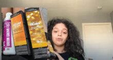 Going from BLACK Hair to BLONDE Hair WITHOUT Bleach