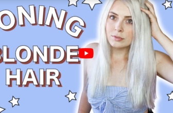 How To Tone Blonde Hair At Home Using Wella T28 Natural Blonde