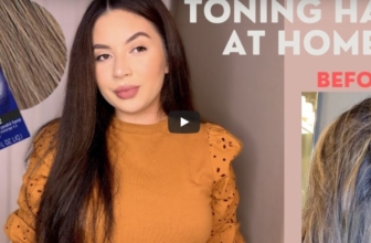 How To Tone Brassy Hair At Home Using Wella 6A Dark Ash Blonde
