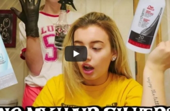 How To Tone Hair Using Wella T18 Lightest Ash Blonde