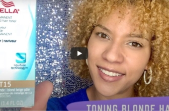 How To Tone Hair With Wella Color Charm T15 Pale Beige Blonde