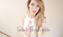 How To Tone Brassy Blonde Hair At Home WITHOUT AMMONIA With Wella Demi 10NA Lightest Ash Blonde