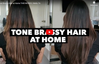 Tone Brassy Hair At Home With Wella 7A Medium Ash Blonde