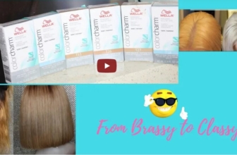 Which Wella Liquid Hair Toner To Use On Brassy Orange Hair