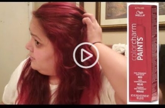 How to use Wella Colorcharm Paints Red